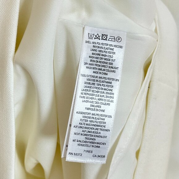 FRENCH CONNECTION Ruth Whisper A-Line Dress in Summer White Size US 2 - Picture 10 of 13